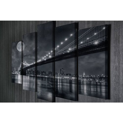 WALLXPERT BC001 Vi&scaron;enamensko Dekorativno Platno (5 Delova) Cene
