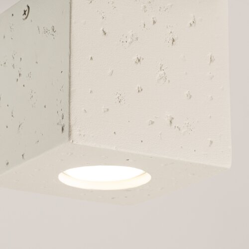 Sollux Lighting sollux SL.1846 - spot svetiljka quad 1xGU10/10W/230V beton/krem Slike