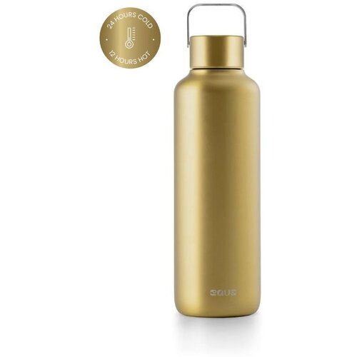 Equa Steklenička za vodo Thermo Timeless Golden, 600 ml Slike