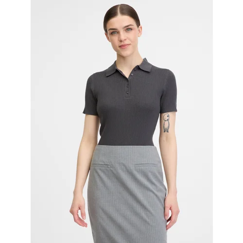 Orsay Dark grey women's short-sleeved t-shirt - Women's