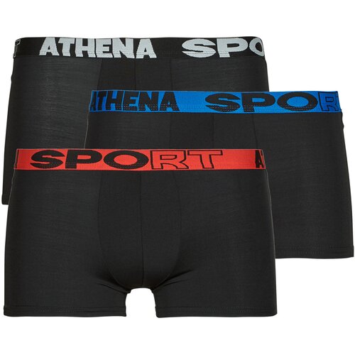 Athena Boksarice ECO SPORT Pack de 3 Črna Slike