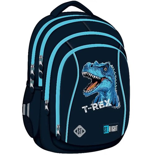 Unipap St.Right modri T-Rex ergonomska &scaron;olska torba, nahrbtnik BP26 39x27x17 cm Cene