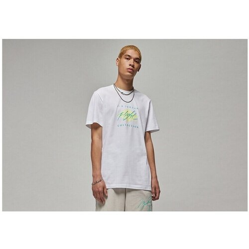 Nike Majice s kratkimi rokavi Air Jordan Flight Siva Cene