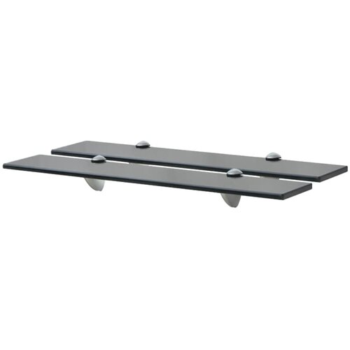 VidaXL Zidne police 2 kom staklene 60 x 20 cm 8 mm Slike