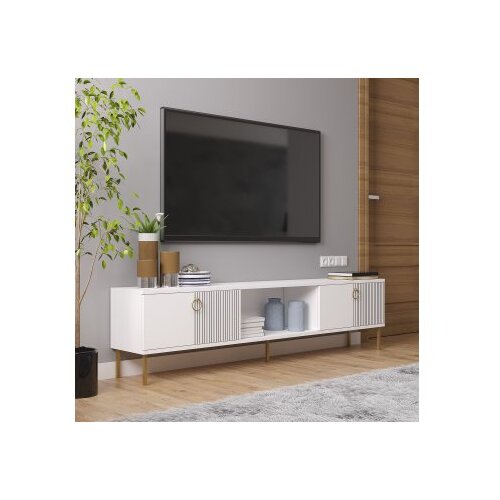Hanah home tv polica paye white Cene