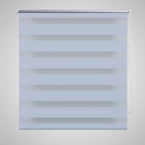 VidaXL Črtasti Zebra Rolo / Senčilo velikost 70 x 120 cm Bela barva Slike
