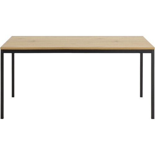 Actona Jedilna miza s ploščo v dekorju divjega hrasta Seaford, 160 x 80 cm Cene
