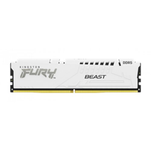 Kingston DDR5 32GB (2x16GB) 5200MHz CL40 dimm [fury beast] white xmp Slike