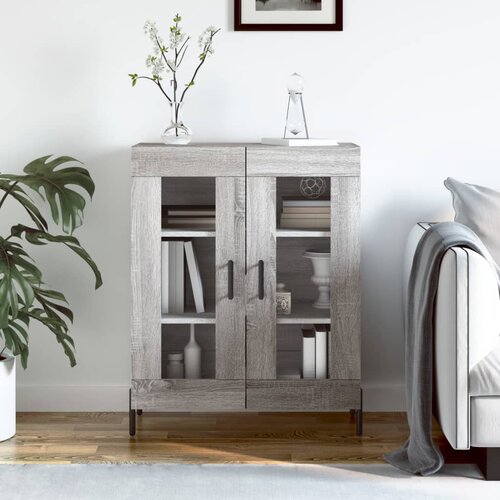 vidaXL Komoda boja hrasta sonome 69 5 x 34 x 90 cm konstruirano drvo Cijene