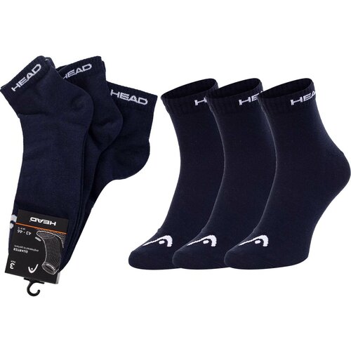Head Unisex's 3Pack Socks 761011001 321 Navy Blue Slike
