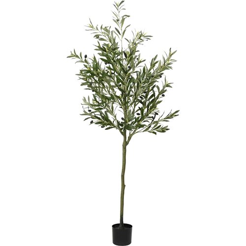 VidaXL Umjetno stablo masline 700 listova 180 cm zeleno Slike