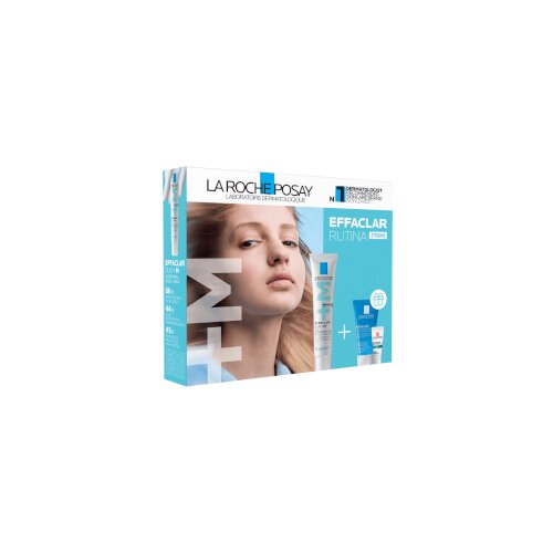 LAROCHE-POSAY PROMO Effaclar duo+M krema + Effaclar gel + Anthelios Oil Correct gel-krema Slike