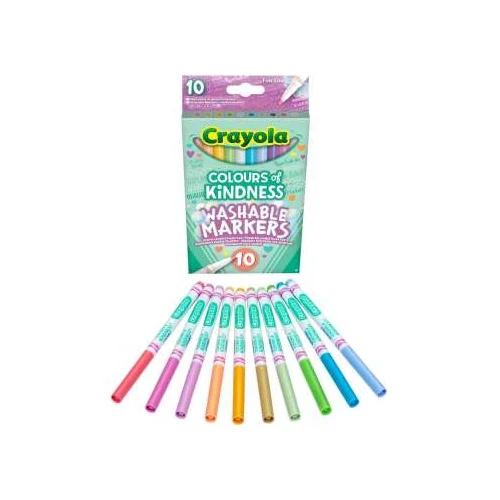 Crayola FOLOMASTERI PERIVI 10 KOM