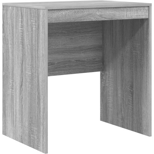 VidaXL Sivi pisaći stol Sivi sonoma Iverica 70 x 50 x 76 cm Pisaći stol Slike