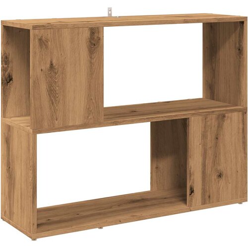 Maison Chic Knjižna omara - Knjižni regal artisan hrast 80x24x63 cm, (21723069) Slike