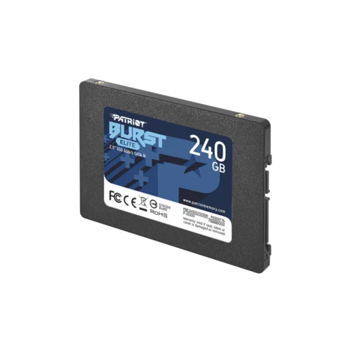 Patriot SSD 240GB 2.5''SATA3, Burst Eliteup to R/W : 450/320MB/s