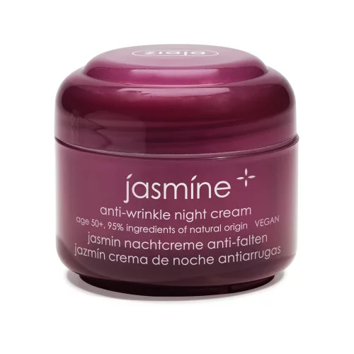 Ziaja nočna krema za obraz - Jasmine Night Cream Anti-wrinkle