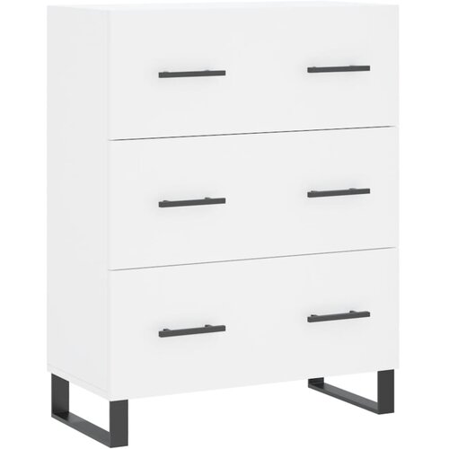 Maison Chic Komoda - Predalnik bela 69,5x34x90 cm inženirski les, (21716035) Cene