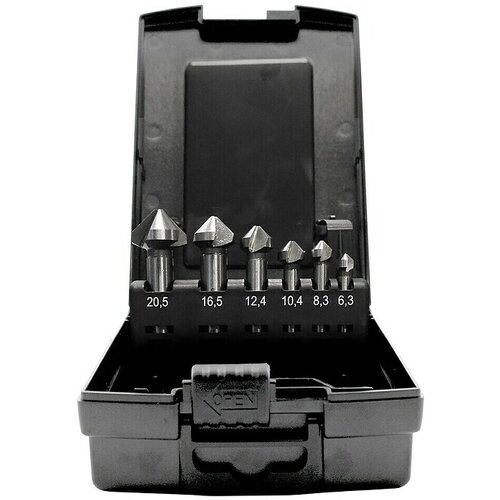 Matador Set stožčastih grezil (Premer: 6,3 mm - 20,5 mm, 6 -del.) Cene