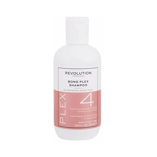 Revolution Haircare London Plex 4 Bond Plex Shampoo vlažilni in obnovitveni šampon 250 ml za ženske