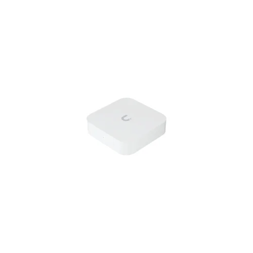 Ubiquiti Gateway Lite; Up to 10x routing performance increase over USG; Managed with a CloudKey, Official UniFi Hosting, or UniFi Network Server; (1) GbE WAN port; (1) GbE LAN port; Compact footprint; USB-C powered (adapter included); Managed with UniFi Network 8.0.7 and later.