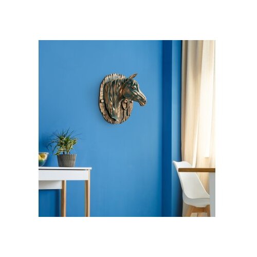 Wallxpert Zidna dekoracija Konj, 25 x 28 x 14 cm, &amp;Scaron;arena Slike