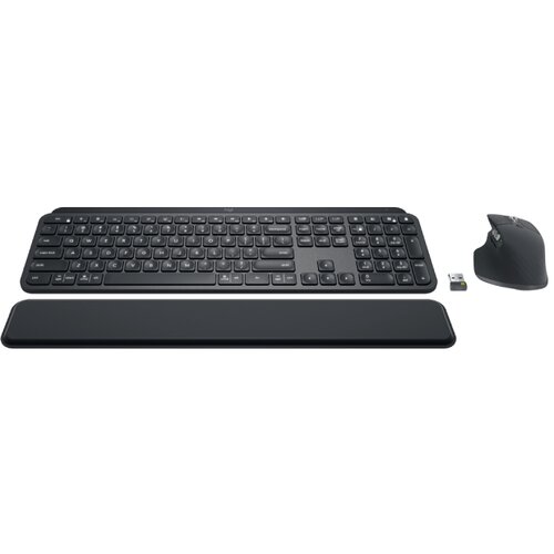 Logitech MX Keys Combo Wireless Desktop US tastatura + miš Slike