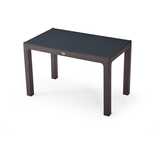 BOLZZ Rattan baštenski sto 70x120 brown Cene
