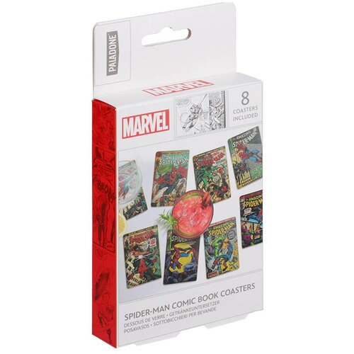 PALADONE PRODUCTS podmetač za ča&amp;scaron;e paladone - spiderman comic book coasters Slike