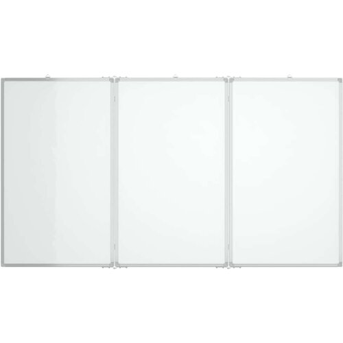  Magnetna bijela ploča sklopiva 150 x 80 x 1 7 cm aluminijska Slike