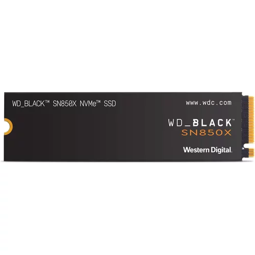 Western Digital SSD disk 1TB BLACK SN850X M.2 NVMe x4 Gen4 WDS100T2X0E