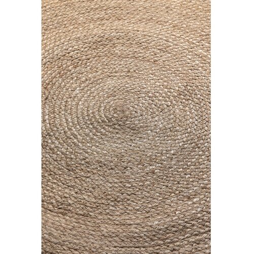 Hanse Home Obojestranska okrogla preproga iz jute &amp;oslash; 200 cm Braided Grey &amp;ndash; Slike