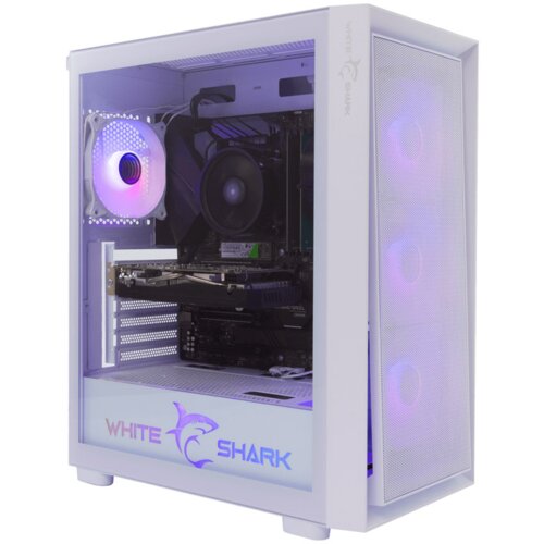  White Shark KUCISTE GCC 2401 WARHEAD-3 WHITE 4 Fans Cene