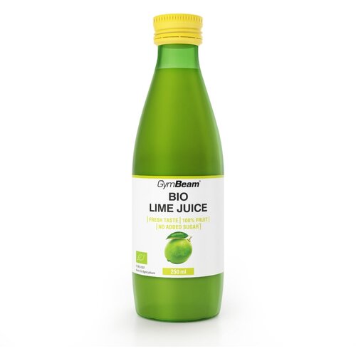 GymBeam BIO Lime juice 250 ml Slike
