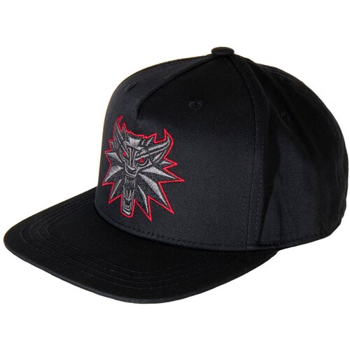 Jinx the witcher 3 black wolf snapback hat black Cene
