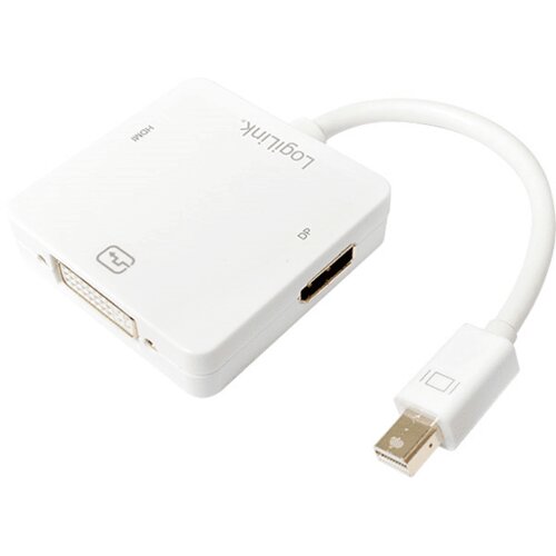 Logilink Adapter Mini DisplayPort na HDMI, DVI, DisplayPort 0.15m Slike