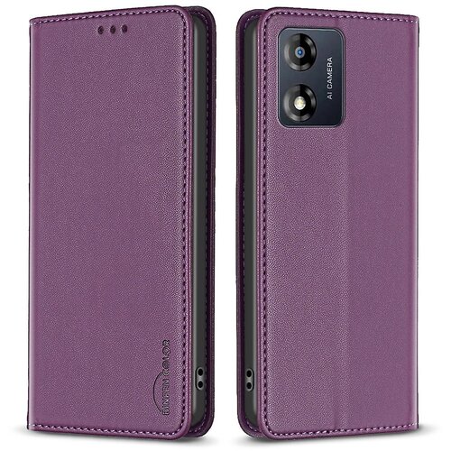 INORCO BINFEN COLOR BF18 Za Motorola Moto E13 4G Card Slot Design Phone Cover Usnjena torbica za telefon s stojalom, (22035620) Cene