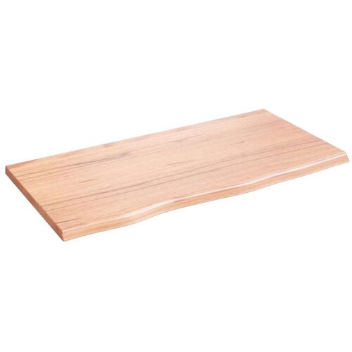  Kopalniški pult svetlo rjav 80x40x2 cm obdelan trden les Cene