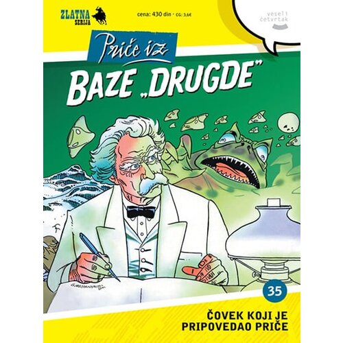 Veseli četvrtak Grupa autora - Zlatna serija 35: Priče iz baze drugde, korica A Slike