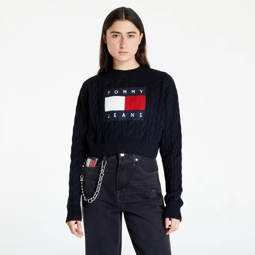 Tommy Jeans Boxy Center Flag Pullover