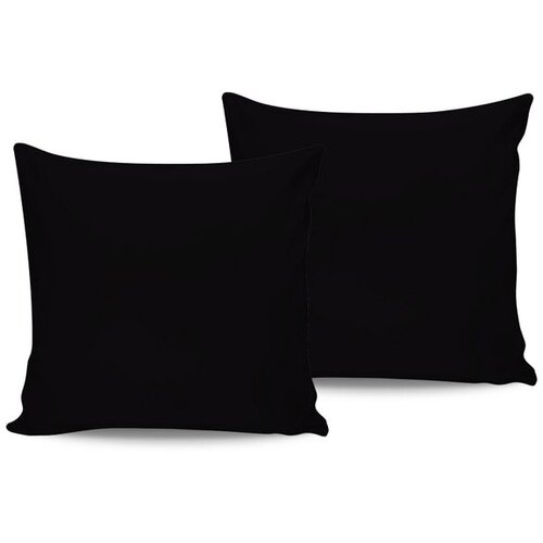  De Black Black Satin Pillowcase Set (2 Pieces) (DE) Cene