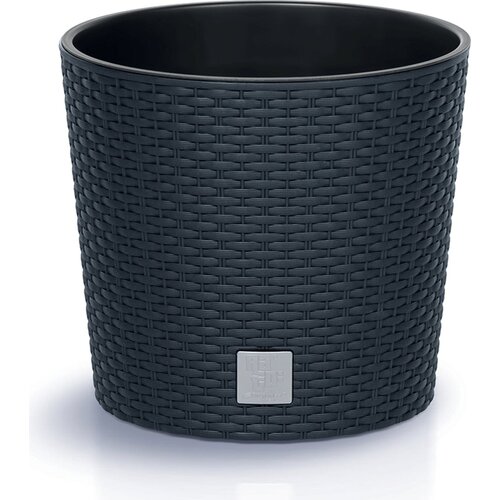 RATO Round cvetlični lonec - antracit - ⌀ 25 cm Slike