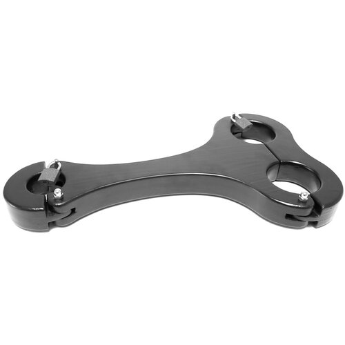 Black Label Wooden Genital Prisoner Yoke Cene