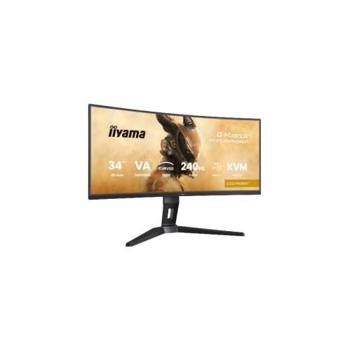 Iiyama 34&amp;quot; UW VA-panel, Curved Gaming 1500R,G-Master Gold Phoenix, 3440x1440-240Hz (21:9),0,4ms (MPRT),500cdm HDR400,FreeSync Premium,S Slike