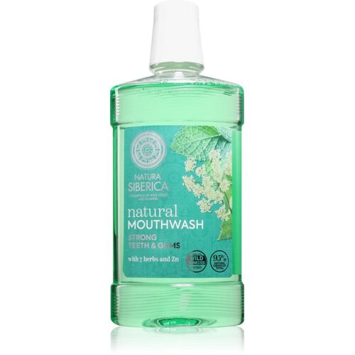 Natura Siberica Natural Mouthwash Strong Teeth & Gums biljna vodica za usta sadrži cink 520 ml Cijene