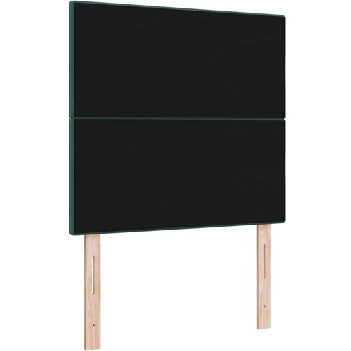  Naslon za glavu s gumbićima Tamnozelena 90 cm Bar&amp;scaron;un Slike