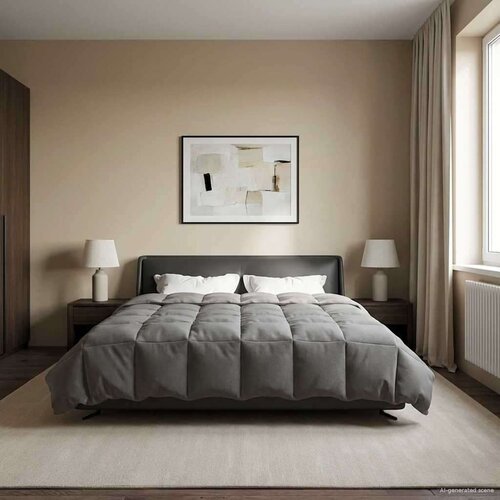  Ljetni pokrivač Svijetlo siva 240 x 260 cm Mikrovlakna - Svjetlosiva 260 x 240 cm Cijene