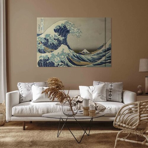  Slika - Hokusai Katsushika &amp;ndash; The Great Wave off Kanagawa 120x80 Na talijanskom platnu Slike