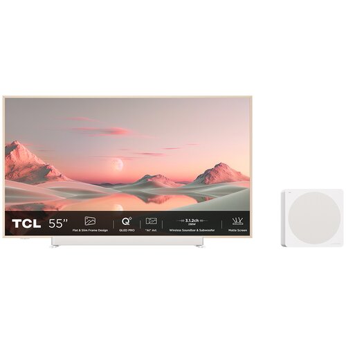 Tcl NXTVISION TV 65A300 PRO, QLED, 4K, 120Hz, Smart TV Cene