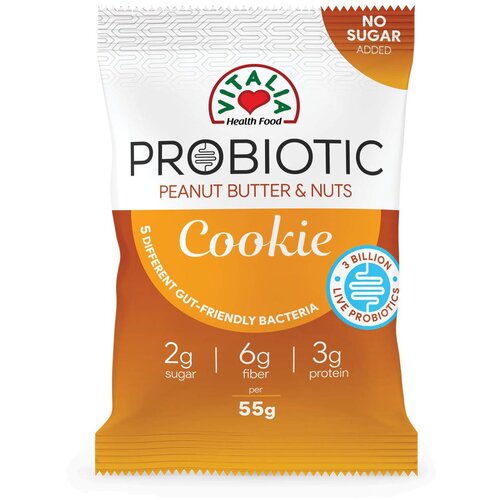 Vitalia probiotic cookie kikiriki puter i orašasto voće 55g Cene